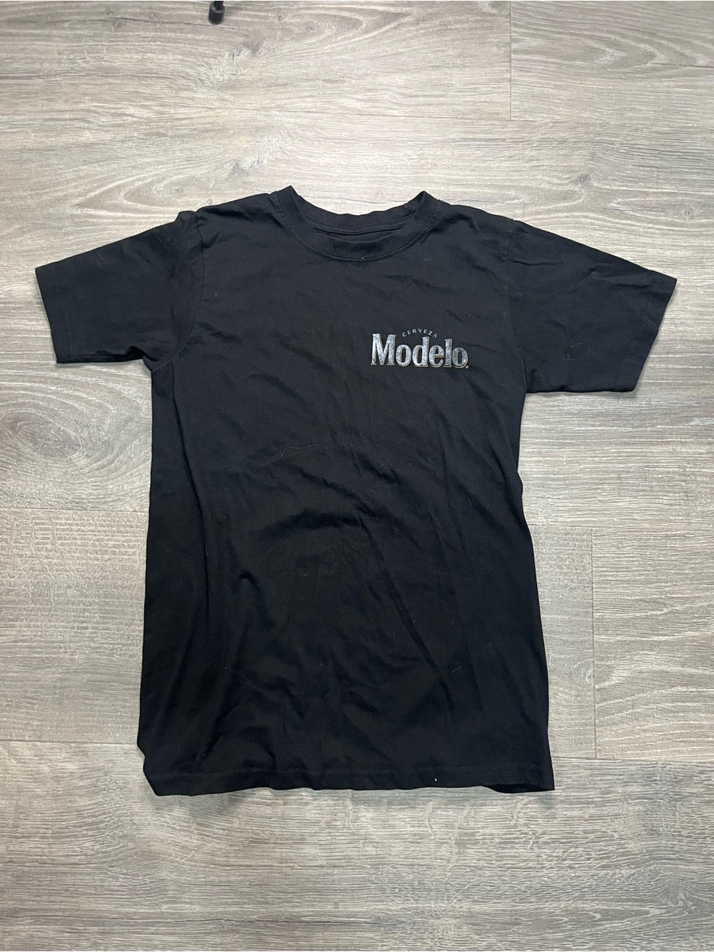 Modelo Black Logo Tee - Men's Casual Shirt